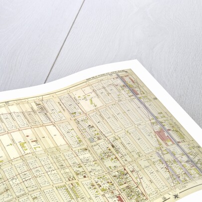 Map bounded by Boulevard, Winthrop Ave., Wolcott Ave., Ditmars Ave., Potter Ave., Woolsey Ave., Flushing Ave., Nassau Ave., Frankfort Ave., Steinw., New York by Anonymous