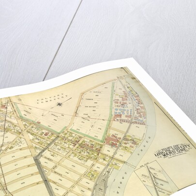 Map bounded by Van Pelt St., Greenpoint Ave., Hunters Point Ave., Borden Ave., Bradlay Ave; Including Newtown Creek, Water St., Proposed., New York by Anonymous