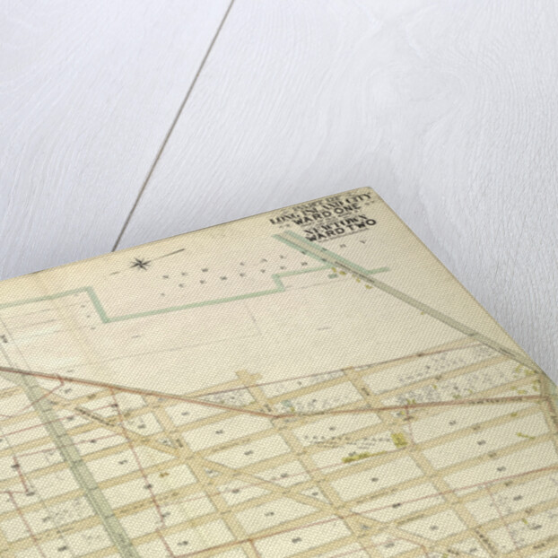 Map bounded by Woodside Ave., Celtic Ave. Highway to Calvary Cemetery, Hunters Point Ave; Including Borden Ave., New York by Anonymous