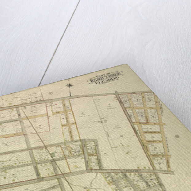 Map bounded by Congress Ave., Myrtle Ave., Bayside Ave., Whitestone Ave., S. Parsons Ave., N. Parsons Ave., Bowne Ave., Brewster Ave., Claverly Pl., Vanriper Ave., New York by Anonymous