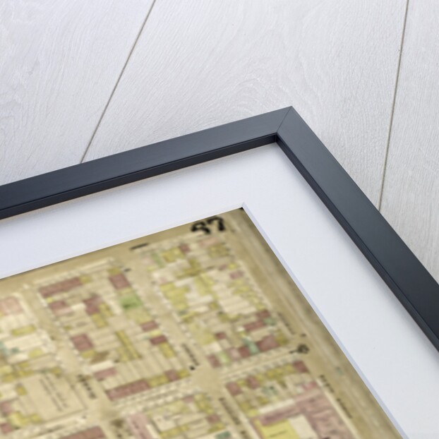 Map bounded by Wythe Ave., North 6th St., East River, Kent Ave; Including North 12th St., North 11th St., North 10th St., North 9th St., North 8th St., North 7th St., New York by Anonymous