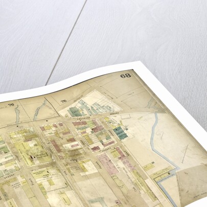 Map bounded by Meserole Ave., Gem St., Franklin St., North 15th St., East River, Kent St., Green Point Ave; Including Milton St., West St., Noble St., Oak St., Calyer St., Quay St., New York by Anonymous