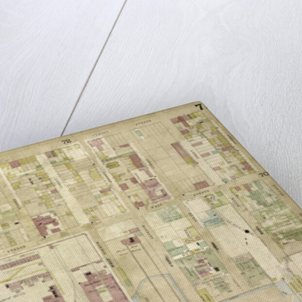 Map bounded by Vernon Ave., West 4th St., West 5th St., West 6th St., West 7th St., West 8th St; Including West Ave., New York by Anonymous