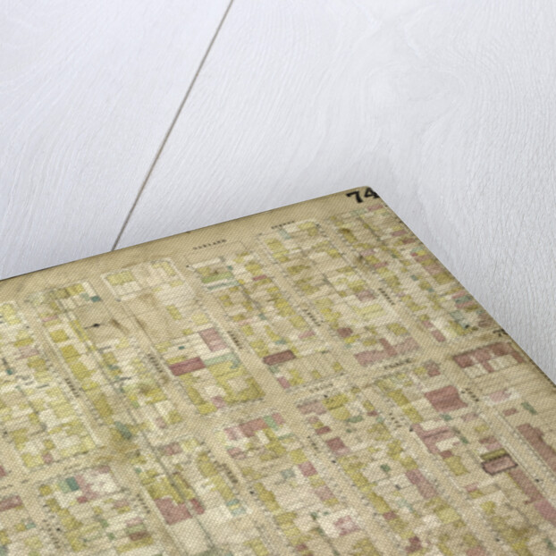 Map bounded by Manhattan Ave. Late Union Place, Commercial St., Oakland St., Greenpoint St., Franklin St., Clay St., Dupoint St; Including Eagle St., Freeman St., Green St., Huron St., New York by Anonymous