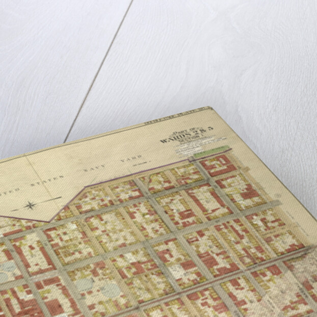 Map bounded by Little St., Evans St., Hudson Ave., Navy St; IncludingConcord St., Jay St., Marshall St., New York by Anonymous