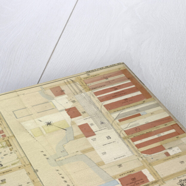 Map bounded by 52nd St., 44th St., 2nd Ave., 1st Ave., 45th St., 46th St., 47th St., 48th St., 49th St., 50th St; Including51st St., 53rd St., 54th St., 55th St., 56th St., New York by Anonymous