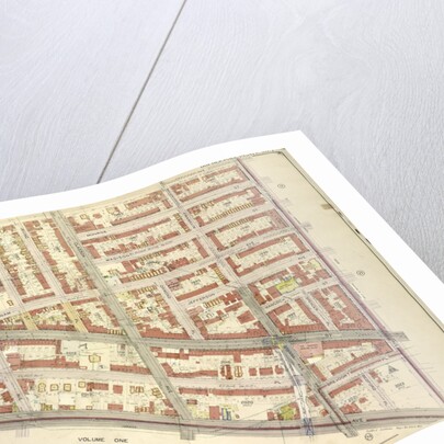 Map bounded by Gates Ave., Bedford Ave; Including Atlantic Ave., Washington Ave., New York by Anonymous