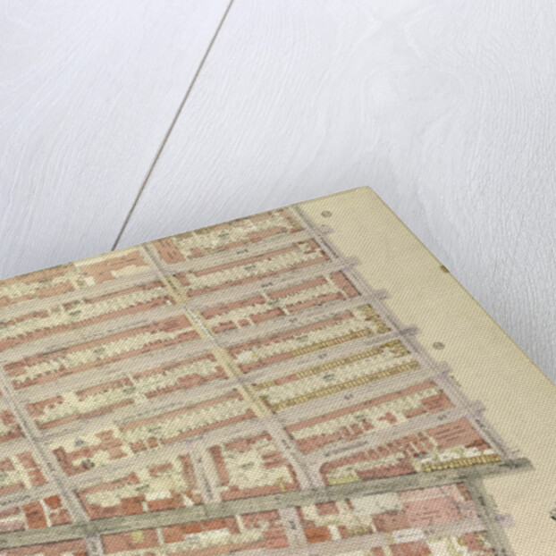 Map bounded by Madison St., Tompkins Ave; Including Brooklyn Ave., Atlantic Ave., Bedford Ave., New York by Anonymous