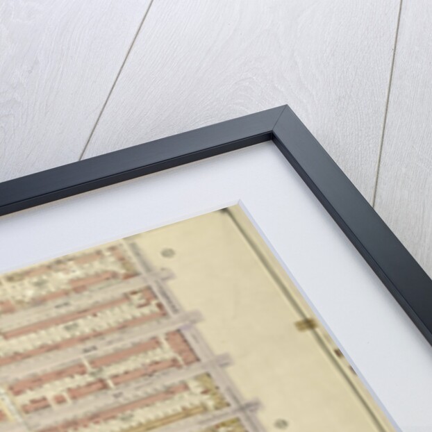 Map bounded by Madison St., Tompkins Ave; Including Brooklyn Ave., Atlantic Ave., Bedford Ave., New York by Anonymous