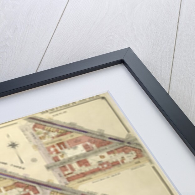 Map bounded by Broadway, Vernon Av., New York by Anonymous