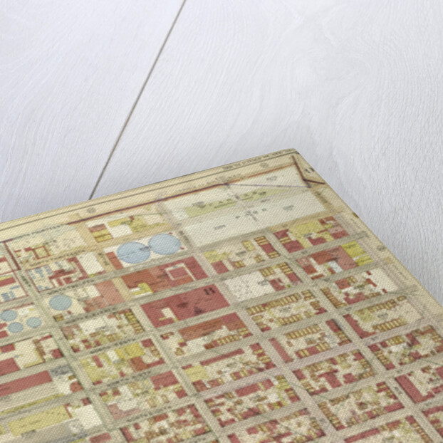 Map bounded by North Fourteenth St., Driggs Ave., North Fifth St., Including East River, Bushwick Greek, New York by Anonymous