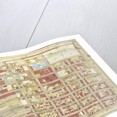 Map bounded by North Fourteenth St., Driggs Ave., North Fifth St., Including East River, Bushwick Greek, New York by Anonymous