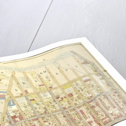 Map bounded by Whale Creek Canal, Greenpoint Ave; IncludingManhattan Ave., Ash St., Newtown Creek, New York by Anonymous