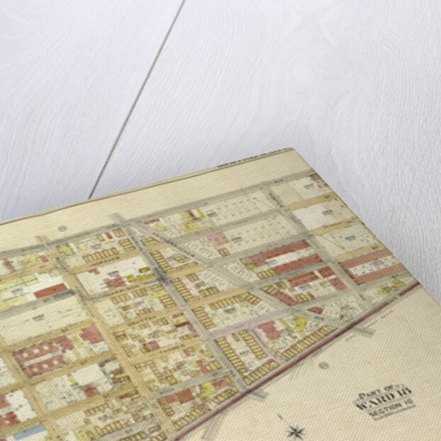 Map bounded by Johnson Ave., Varick Ave; Including Flushing Ave., Bushwick Ave., Bushwick Pl., New York by Anonymous