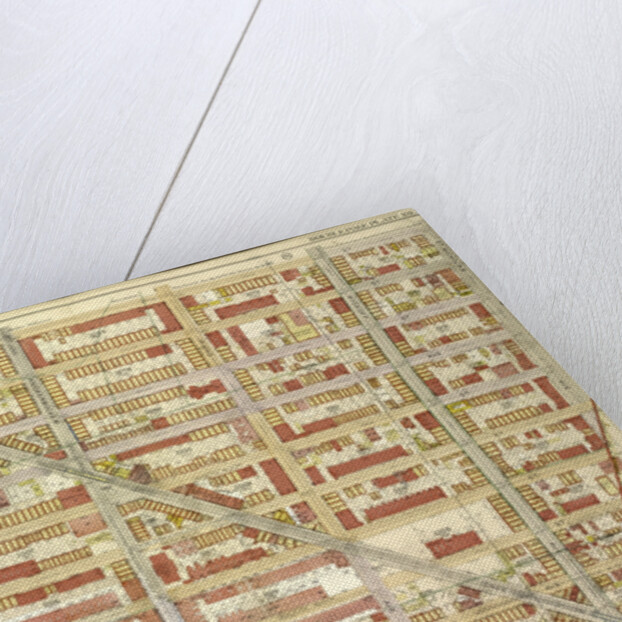 Map bounded by Stanhope St., St.Nicholas Ave., Boundary Line Borough of Brooklyn and Queens; Including Palmetto St., Central Ave., New York by Anonymous