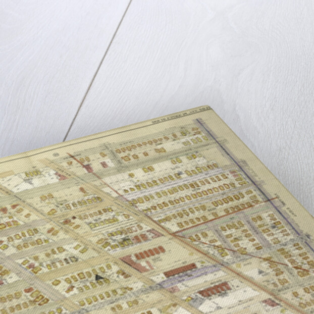 Map bounded by E. 21st St., Kenmore Pl., Avenue G, Argyle Road; Including Dorchester Road, E. 19th St., Ditmas Ave., New York by Anonymous