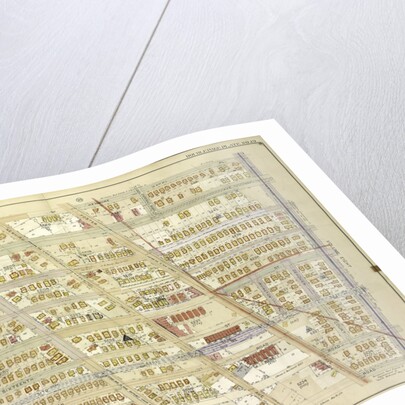 Map bounded by E. 21st St., Kenmore Pl., Avenue G, Argyle Road; Including Dorchester Road, E. 19th St., Ditmas Ave., New York by Anonymous