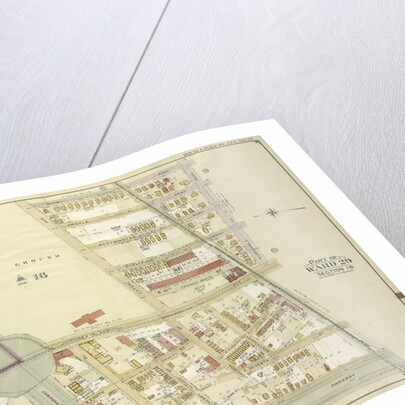 Map bounded by Rugby Road E. 14th St., Albemarle Road Avenue A, Church Ave., Church Lane, Ocean Parkway; Including Prospect Ave., Greenwood Ave., Parkside Ave., Cone., New York by Anonymous