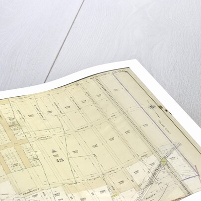 Map bounded by Avenue D, E. 51st St; Including Clenwood Road Avenue G, E. 40th St., New York by Anonymous
