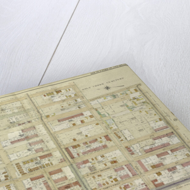 Map bounded by E. 38th St., Canarsie Ave., Tilden Ave. Vernon Ave; Including Nostrand Ave., Clarkson Ave., New York by Anonymous