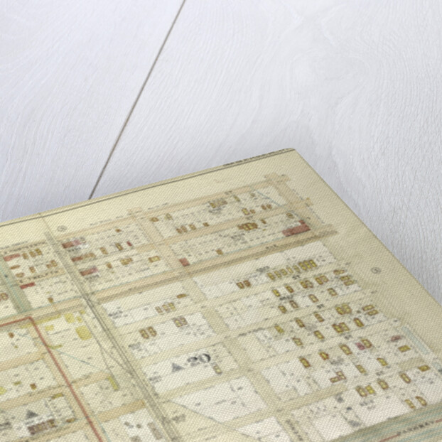 Map bounded by Argyle Road, E. 13th St., Avenue J; Including Ocean Parkway, Foster Ave., Avenue G., New York by Anonymous