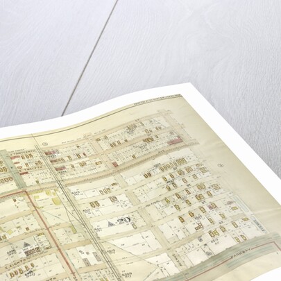 Map bounded by Argyle Road, E. 13th St., Avenue J; Including Ocean Parkway, Foster Ave., Avenue G., New York by Anonymous