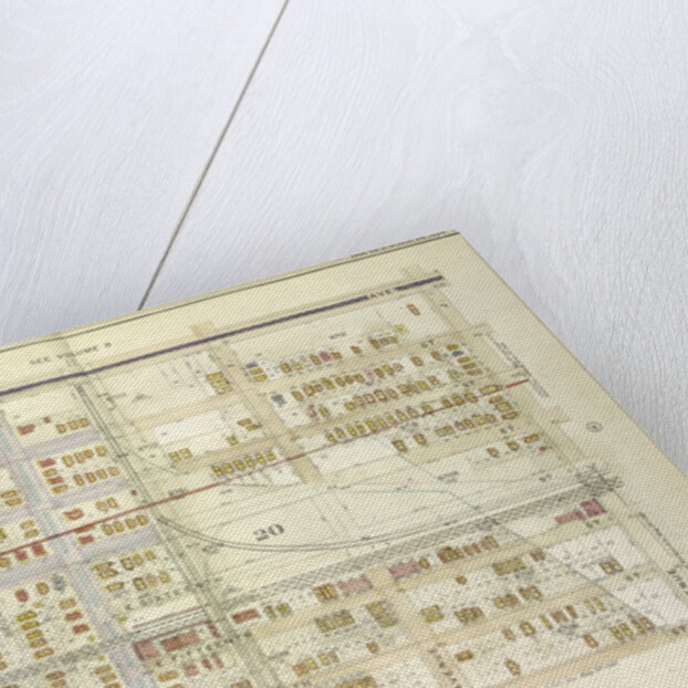 Map bounded by Ocean Ave., Avenue J, E. 13th St; Including Argyle Road, Avenue G., New York by Anonymous