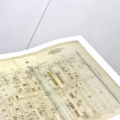 Map bounded by Avenue M, Ocean Ave; Including Avenue O, E. 9th St., New York by Anonymous