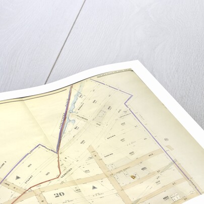 Map bounded by Burnett St., Avenue S; Including E. 27th St., Avenue P., New York by Anonymous