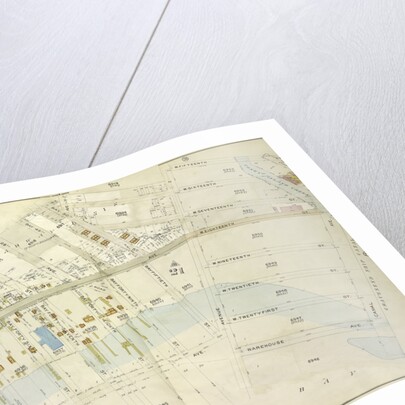 Map bounded by W. 15th St., Canal Ave., Warehouse Ave; Including 26th Ave., Harway Ave., Bay 46th St., New York by Anonymous