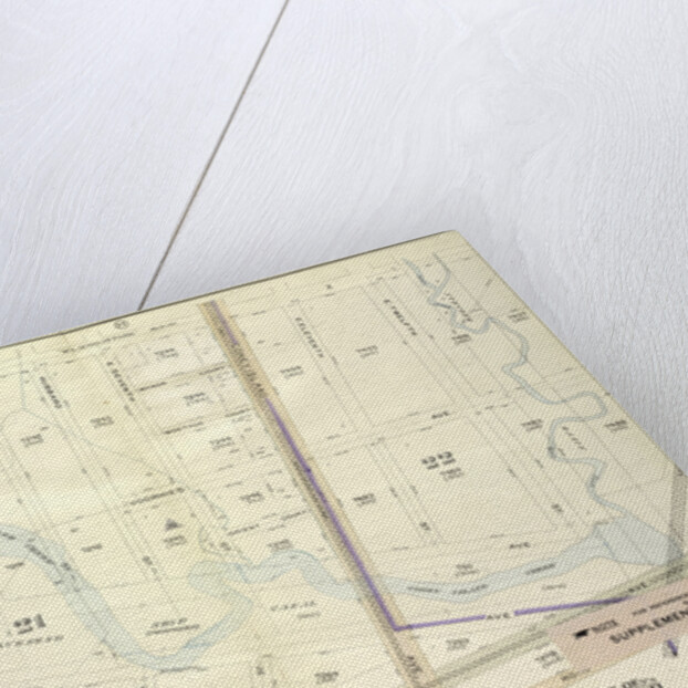 Map bounded by Avenue Z, E. 13th St; Including Sheepshead Bay Road, Ocean Parkway, New York by Anonymous