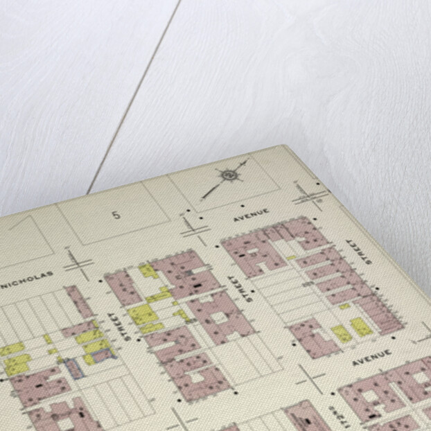 Map bounded by St. Nicholas Ave., W. 173rd St., Amsterdam Ave., W. 170th St., New York by Anonymous