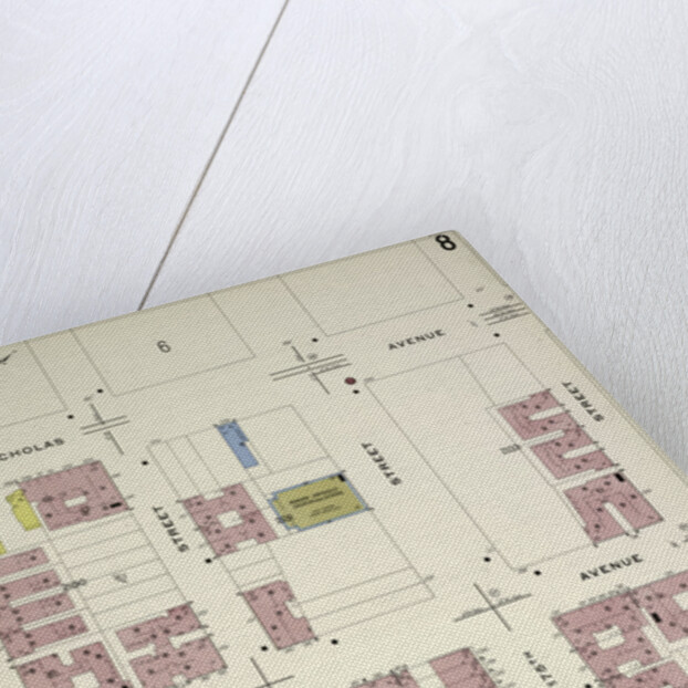Map bounded by St. Nicholas Ave., W. 176th St., Amsterdam Ave., W. 173rd St., New York by Anonymous