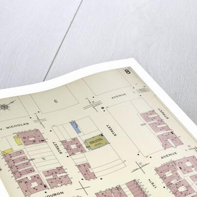 Map bounded by St. Nicholas Ave., W. 176th St., Amsterdam Ave., W. 173rd St., New York by Anonymous