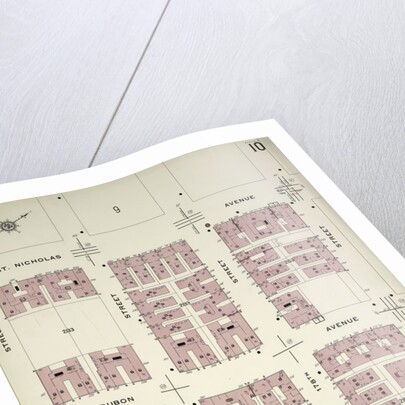 Map bounded by St. Nicholas Ave., W. 179th St., Amsterdam Ave., W. 176th St., New York by Anonymous