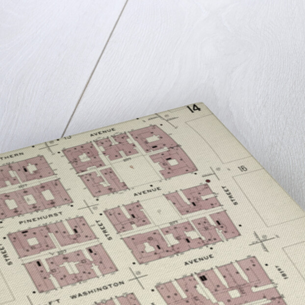 Map bounded by Northern Ave., W. 181st St., Broadway, W. 179th St., New York by Anonymous