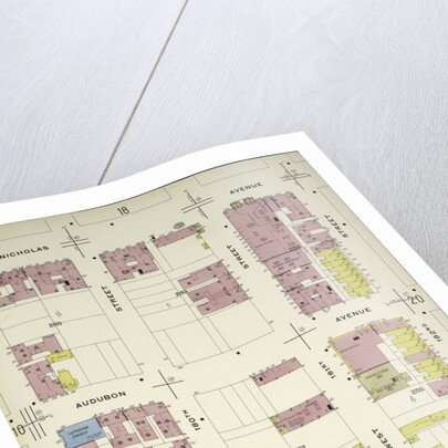 Map bounded by St. Nicholas Ave., W. 182nd St., Amsterdam Ave., W. 179th St., New York by Anonymous