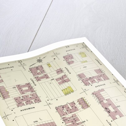 Map bounded by St. Nicholas Ave., W. 188th St., Laurel Hill Terrace, W. 185th St., New York by Anonymous