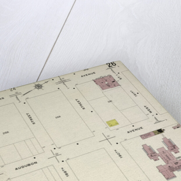 Map bounded by St. Nicholas Ave., W. 191st St., Amsterdam Ave., W. 188th St., New York by Anonymous