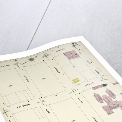 Map bounded by St. Nicholas Ave., W. 191st St., Amsterdam Ave., W. 188th St., New York by Anonymous