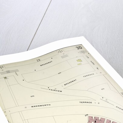 Map bounded by Broadway, W. 193rd St., St. Nicholas Ave., New York by Anonymous