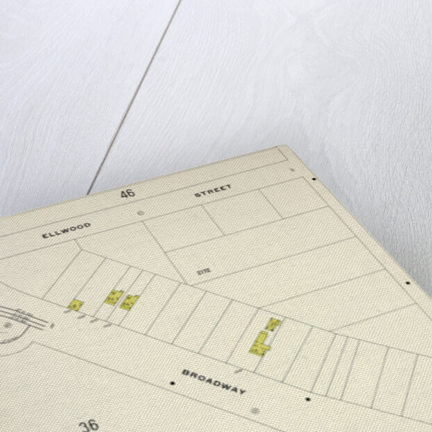 Map bounded by Ellwood St., Nagle Ave., Broadway, New York by Anonymous
