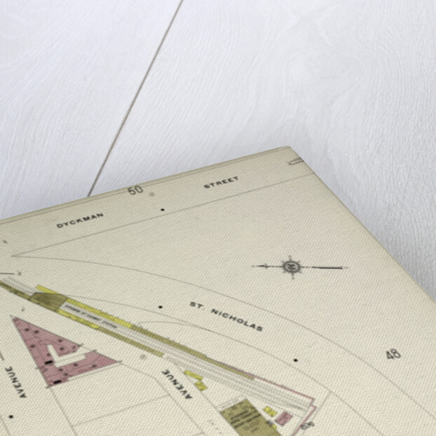 Map bounded by Dyckman St., St. Nicholas Ave., Ellwood St., Nagle Ave., New York by Anonymous