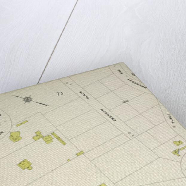 Map bounded by Bolton Rd., Nicholas Place, New York by Anonymous