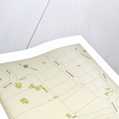 Map bounded by Bolton Rd., Nicholas Place, New York by Anonymous