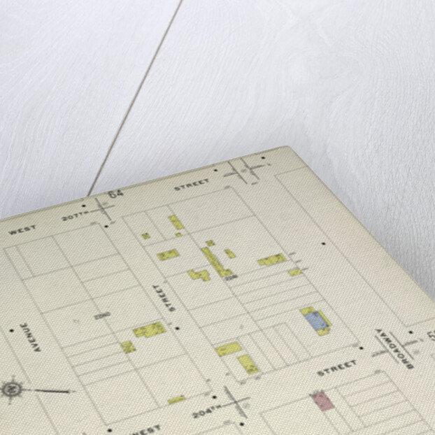 Map bounded by W. 207th St., Broadway, Academy St., Seaman Ave., New York by Anonymous