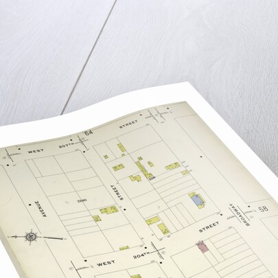 Map bounded by W. 207th St., Broadway, Academy St., Seaman Ave., New York by Anonymous