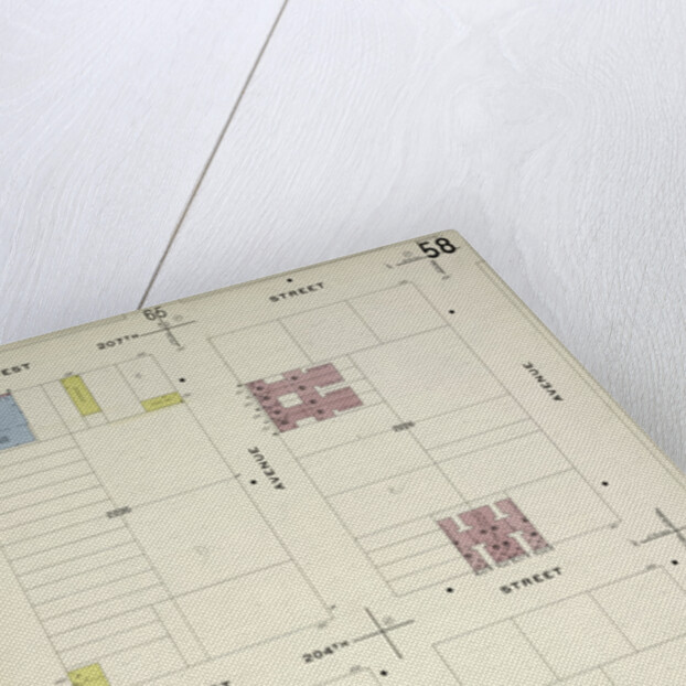 Map bounded by W. 207th St., Sherman Ave., Academy St., Broadway, New York by Anonymous