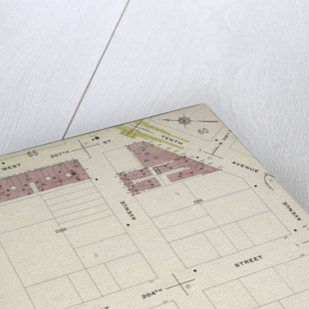 Map bounded by W. 207th St., Nagle Ave., Academy St., Sherman Ave., New York by Anonymous