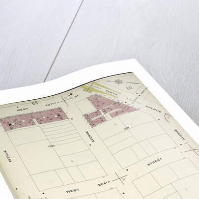 Map bounded by W. 207th St., Nagle Ave., Academy St., Sherman Ave., New York by Anonymous